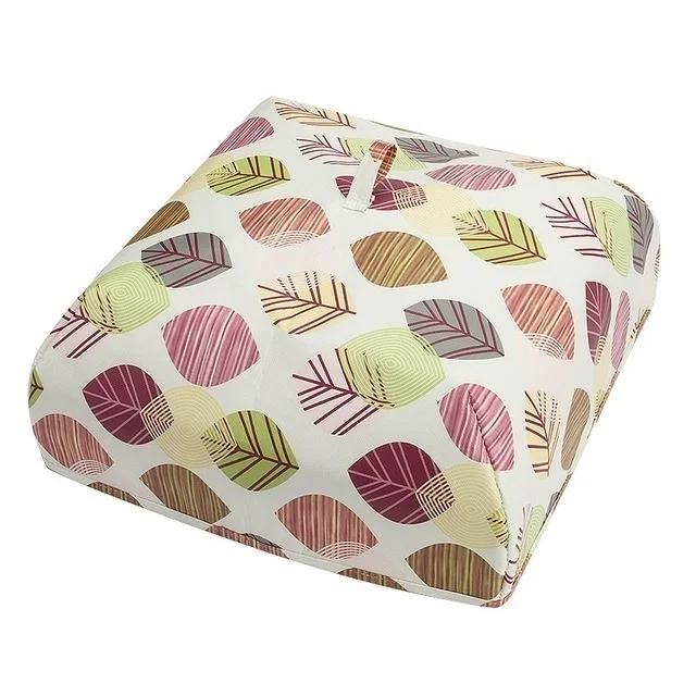 

Складные крышки для еды Сохраняют тепло Горячие Крышка из алюминиевой фольги Блюда Изоляция Утилиты Кухонные аксессуары для стола Инструменты L- leaf