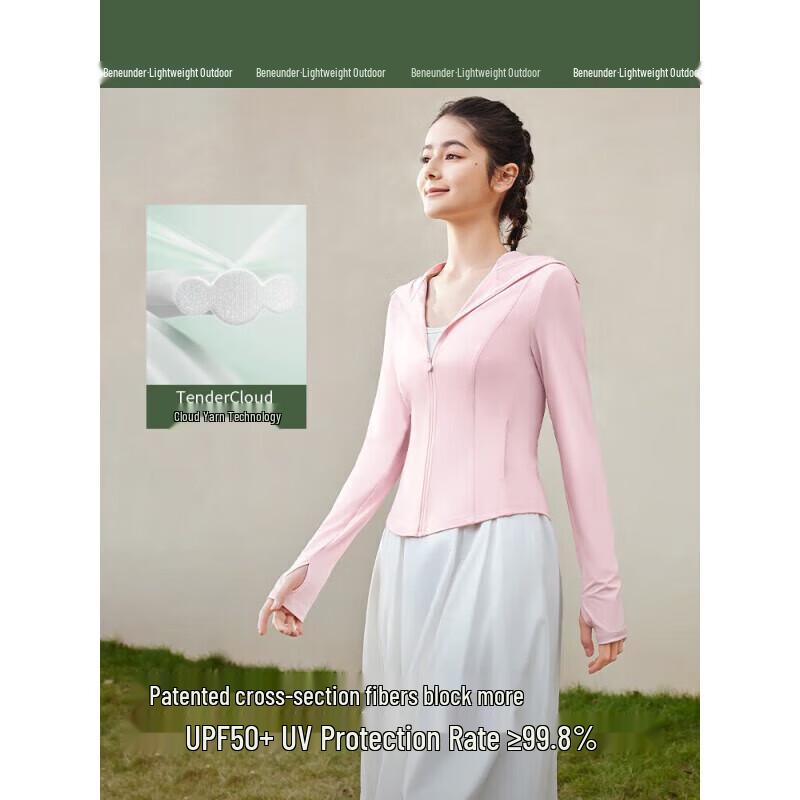 Beneunder Women s Cool-Sensing Slim Fit Sun Protection Jacket