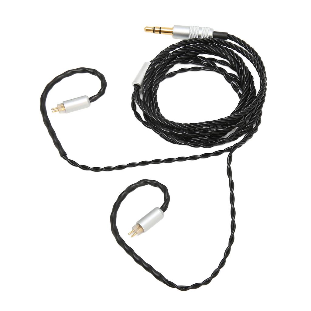Earphone Upgrade Cable 2 Pin 0.78mm 3.5mm Plug OFC Core Replacement Earbuds Wire for AS10 AS06 ZST ZS3 ZS10 ES3 ES4 ZSR