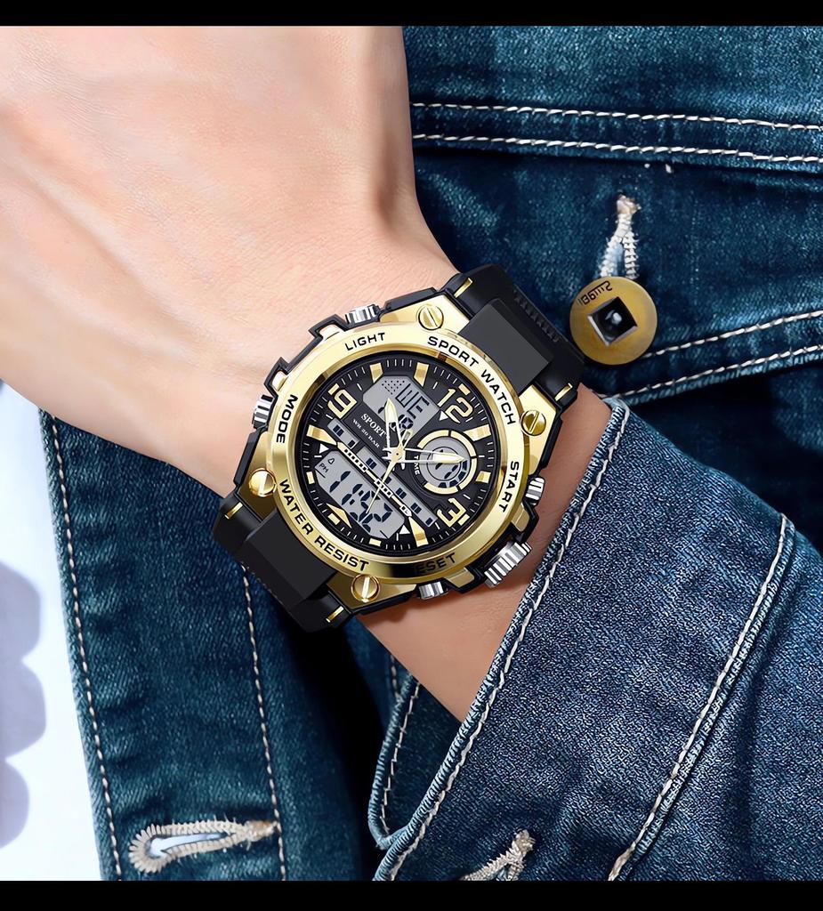 Cross-Border Multifunctional Electronic Watch for Teen Boys and Junior High School Students
