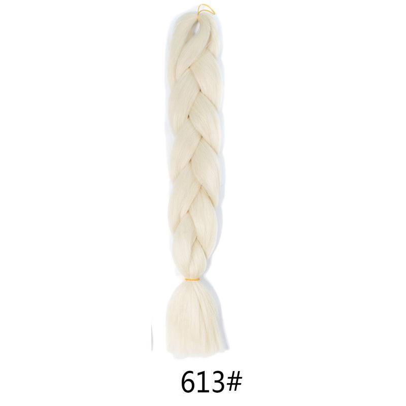 

Jumbo Braid Long Braids Hair DIY Braiding Hairstyles Creativity Hairpiece Braiding Hair Natural Black Red Pink Color