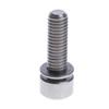 Motorcycle Socket Allen Head Bolt Cap Screw - Choose Size Silver, M6x20