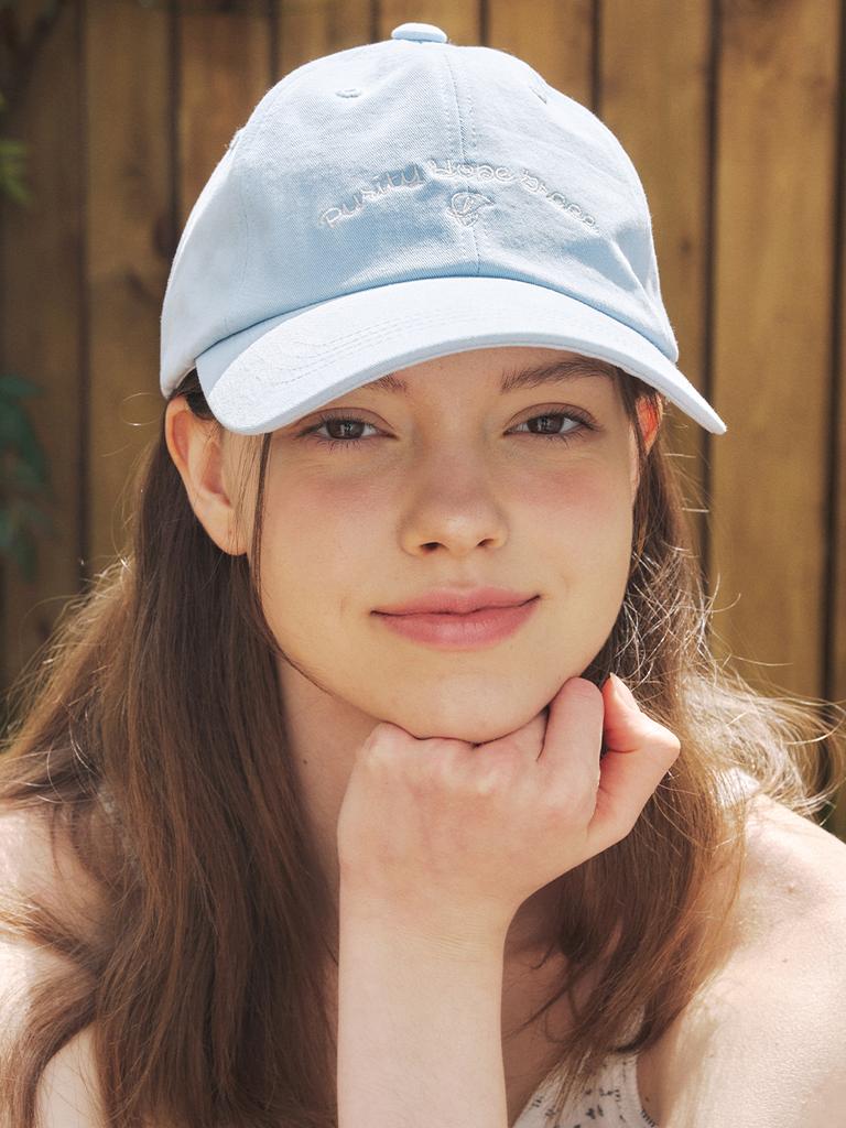 Aengbeulogseu Blooming Words Ball Cap_4 Colors