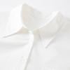 Wudao Women's 100% Cotton Loose-Fit Lapel Shirt