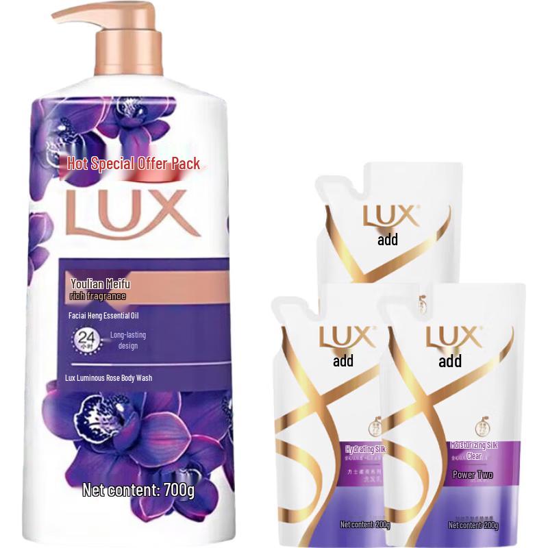 

LUX Enchanting Lotus Shower Gel & Shampoo Set