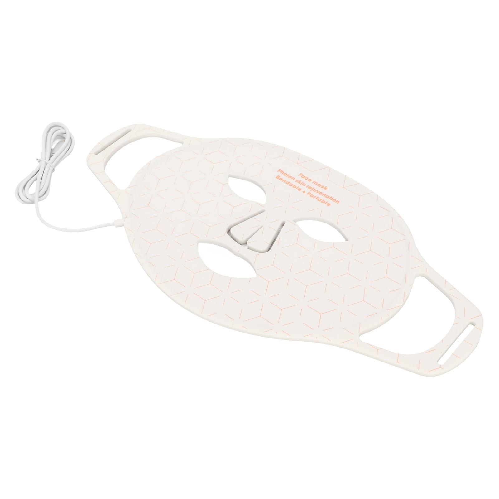 

Силиконовый светодиодный фотонный чехол для лица Красный Синий светодиодный чехол для омоложения кожи Устройство красоты для кожи