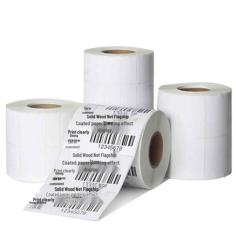 Woodfree Uncoated Self-Adhesive Labels, Various Sizes (32x19, 20x30, 50x60, 40x70, 80x90, 100x150)