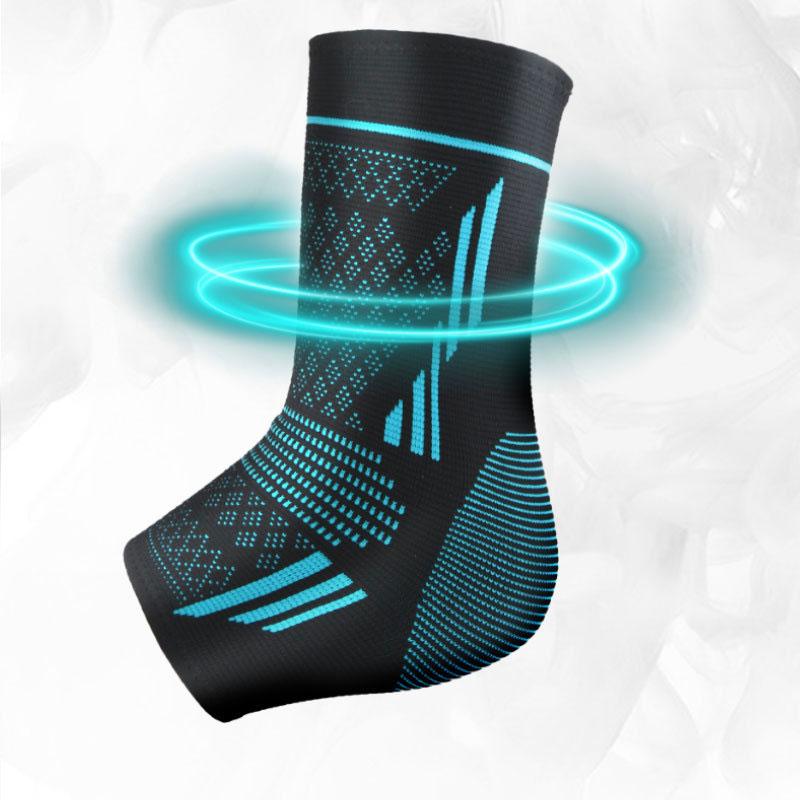 2Pc Sports Ankle Protector Anti-Sprain Ankle Protector Foot Ankle Protector Nylon Knitted High-Elastic Breathable Pressurized