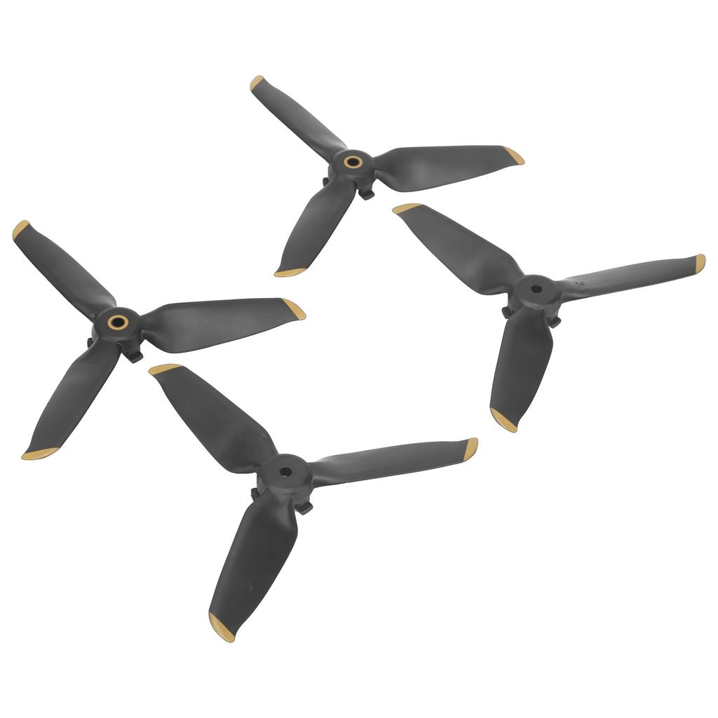 2Pair RC Drone Propellers 3 Blades Quick Release Propellers Replaccement for FPV ComboGold Edge
