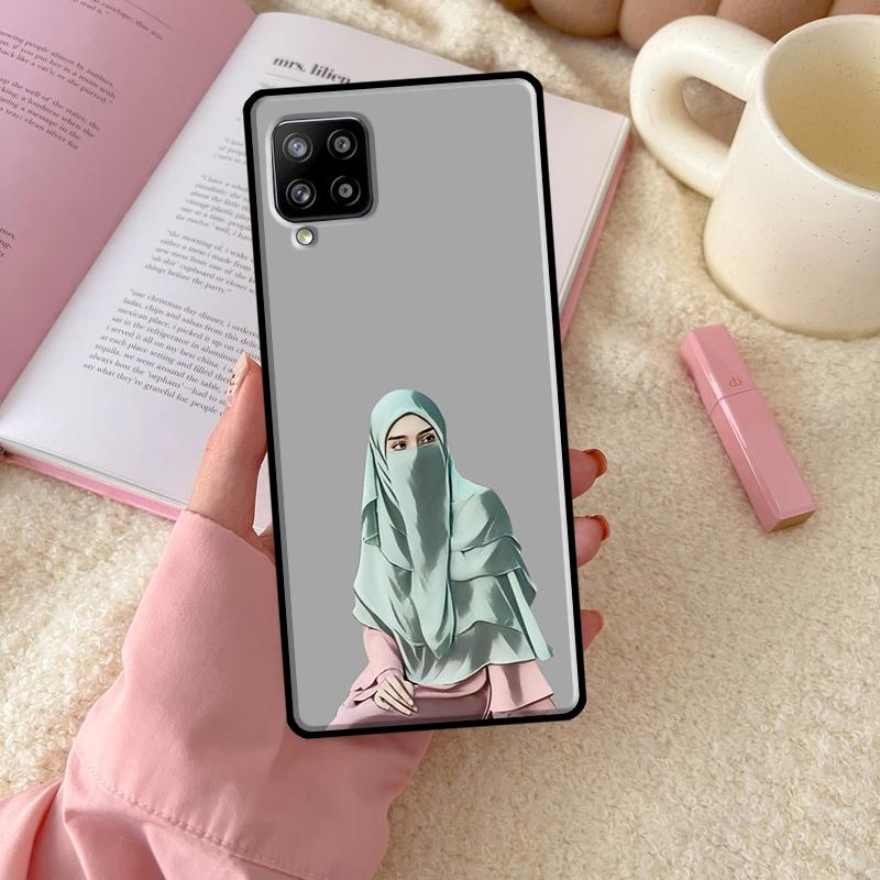 

Мусульманский исламский хиджаб, чехол для Samsung Galaxy A52S A12 A22 A32 A52 A72 A21S A03S A50 A70 A71 A51 A33 A53, чехол Samsung A02S