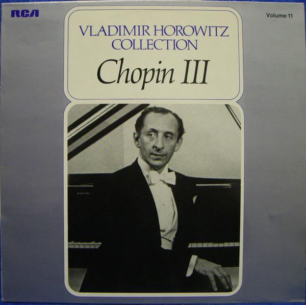 

LP Record VLADIMIR HOROWITZ Chopin III VH011 RCA 1975 Germany Classical Used