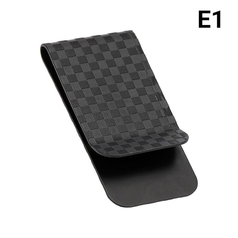 Fashion Stainless Steel Money Clip - Compact Cash And Credit Card Holder Metal Clip Wallet Id Card Clip