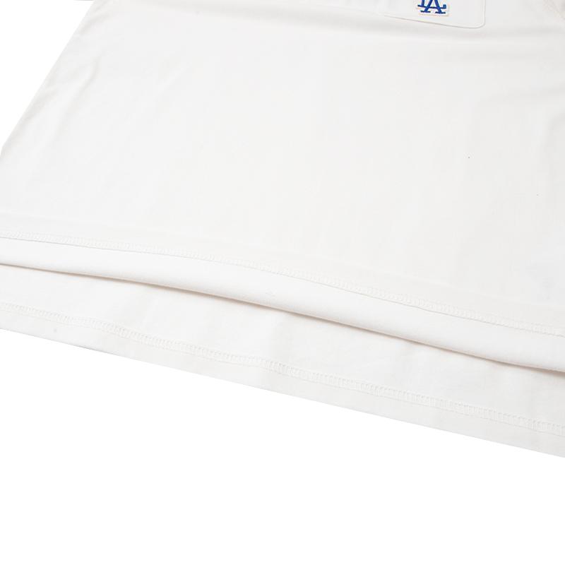 New MLB Polo Shirts Unisex White 3LPQM0333-07CRS