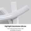 LED Spiral Wall Light Modern Design Indoor Mounted Bedside Lamp with Integrated LED Panel for Home and Office Lighting
