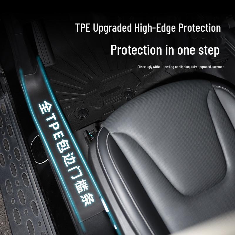 Shengmao TPE Full-Coverage Floor Mats for Tank 300HI4-T - High-Edge Injection Molded.