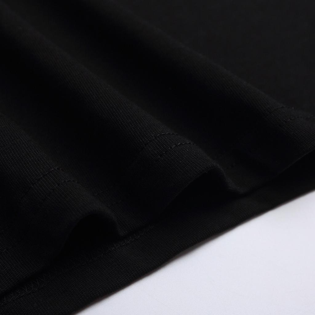 1965 CHROME HEARTS 2025 Vară Nou Bumbac de Înaltă Calitate Gât Rotund Larg Mărime Mare Tricou de Cuplu pentru Bărbați și Femei