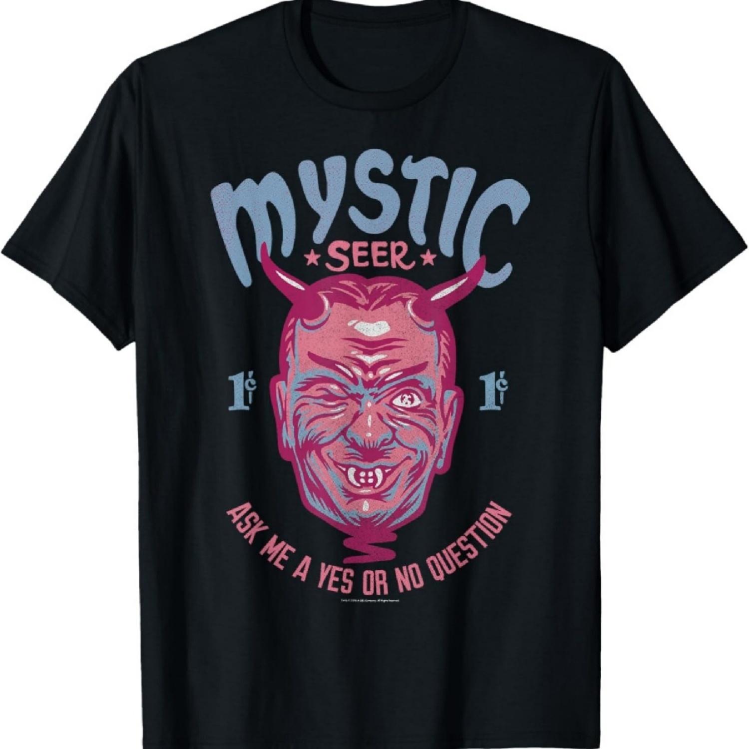 

Футболка «Сумеречная зона Мистический провидец Вопрос Да или Нет» XXXXXL чёрный