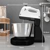 Stand Mixers, 7 Speeds With 3QT Stainless Steel Bowl, Stand and Hand Mixer with Dough Hook, Whisk, Mixing Beater for Baking, Cake, Cookie, Kneading