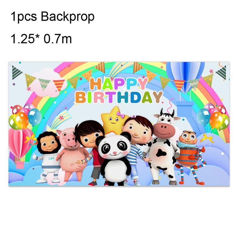 Little Bum Baby Theme Birthday Party Supplies Decor Tableware Tablecloth Banner