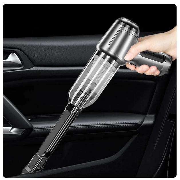 2025 12000PA Wireless Car Vacuum Cleaner USB Charging 3600mAh Portable Cleaning Appliance Mini Vacuum Cleaner Household Car Cleaning