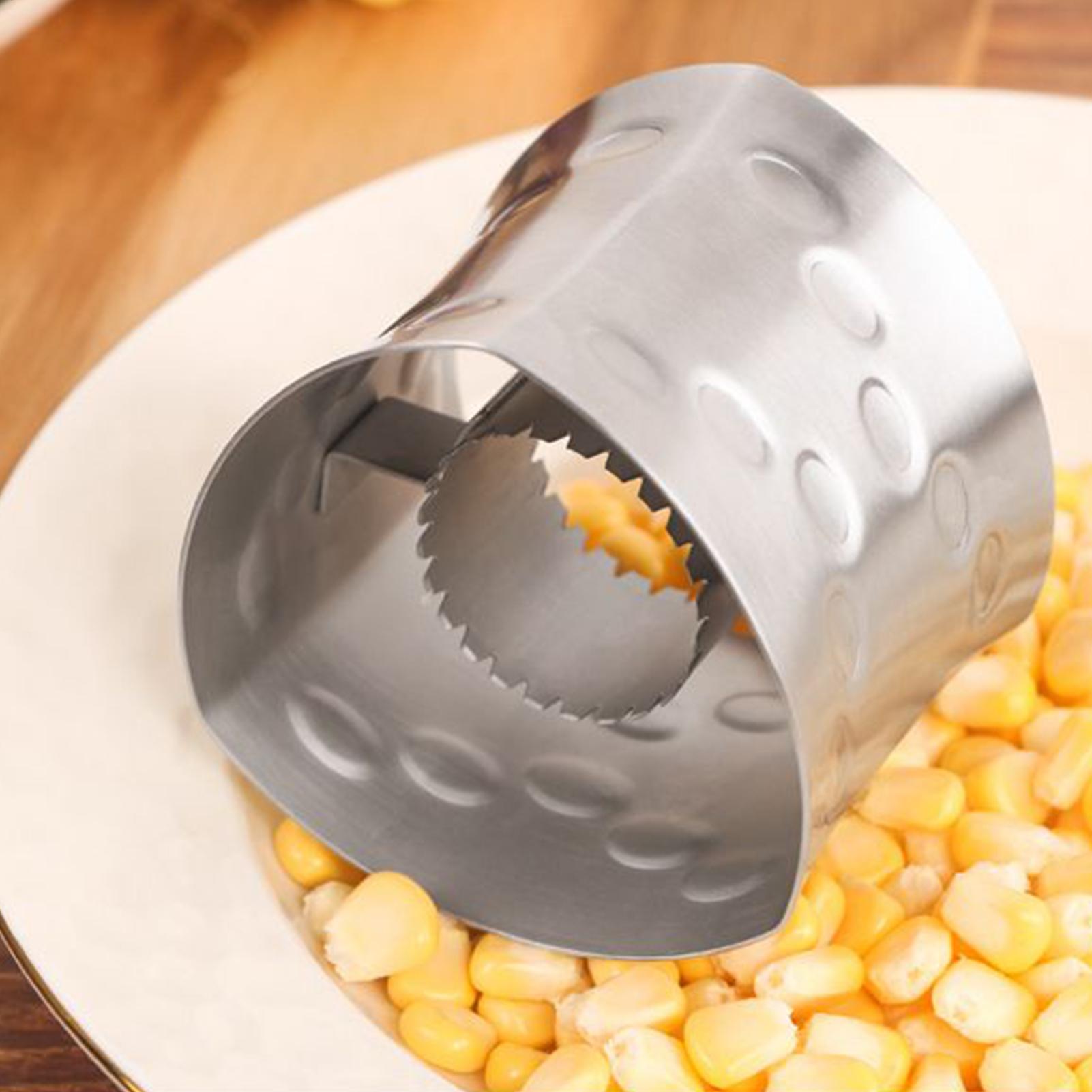 

Corn Peeler Tool Corn Cob Scraper Stainless Steel Peeler Non-Slip Planer Stripper Sheller For Home Kitchen Restaurant Lovers China Mainland