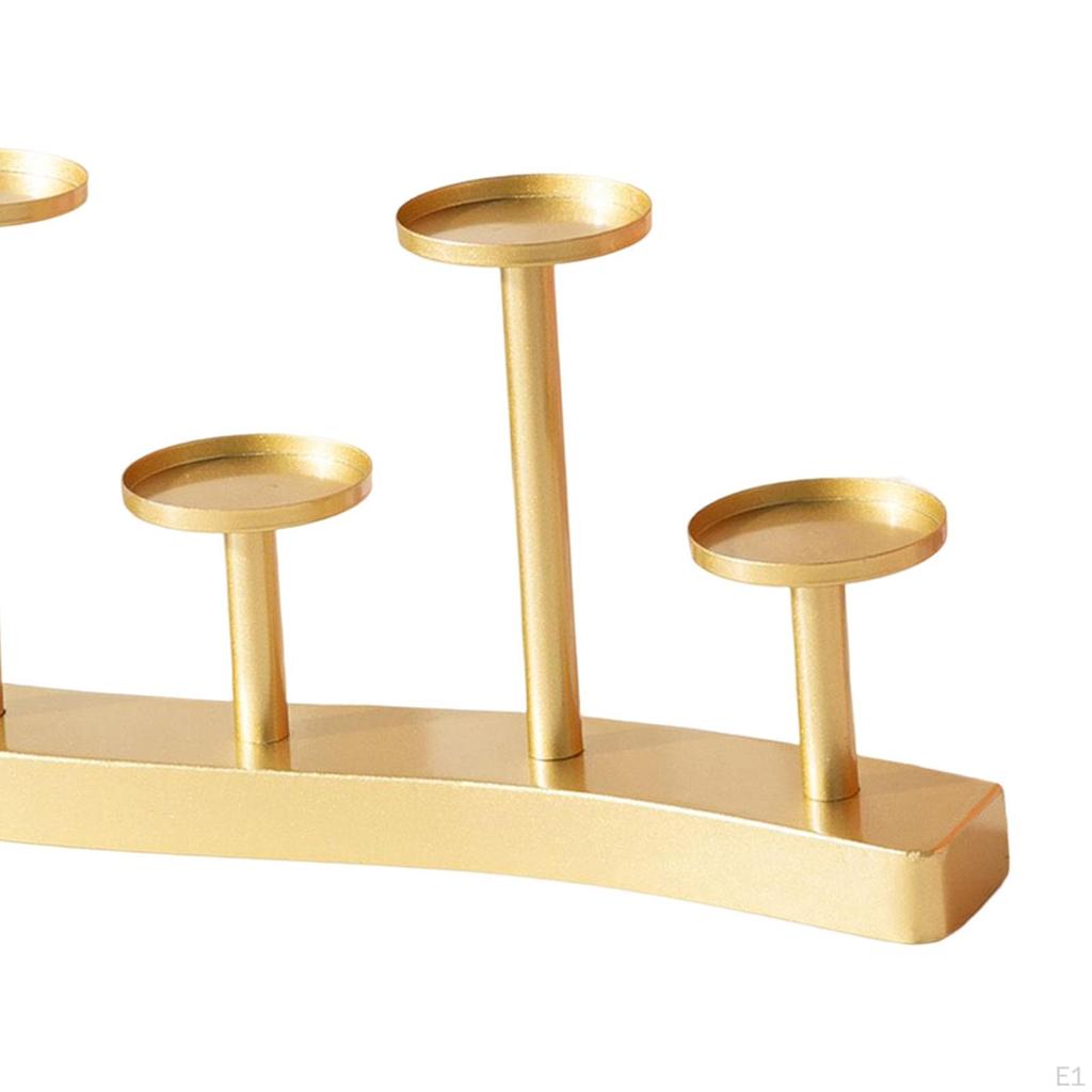 candle Holder Candelabra Ornament Centerpiece Gift Candlestick for Wedding Table