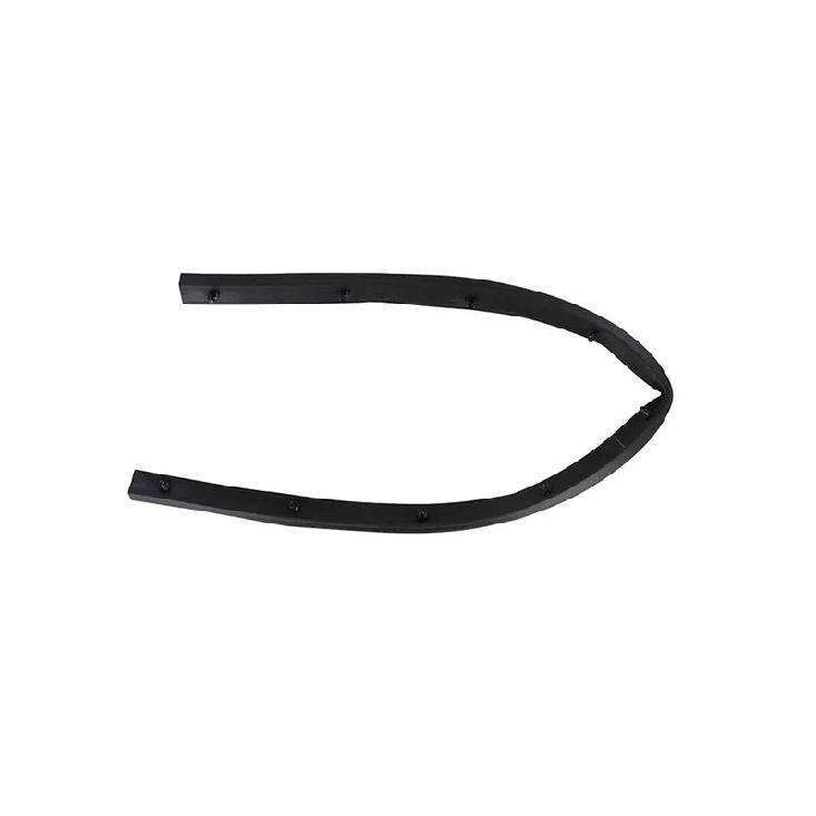 Einfach zu bedienen 86435-2W000 Dichtung Motorhaubendichtung Ersatz Korrosionsschutz Schwarze Farbe Nicht verformbar Für 2013- Modelle