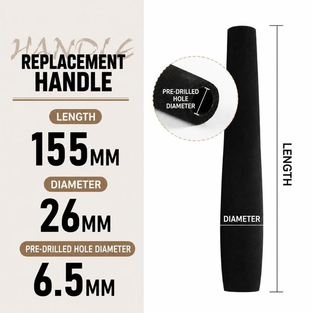 EVA Fishing Rod Handle Slim Form Rod Repair Component Repair DIY Rod Part  Hand Rod Refit