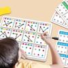 6 Pcs Childrens Attention Development Activity Cards Learning Tool For Color Recognition And Shape Cognition