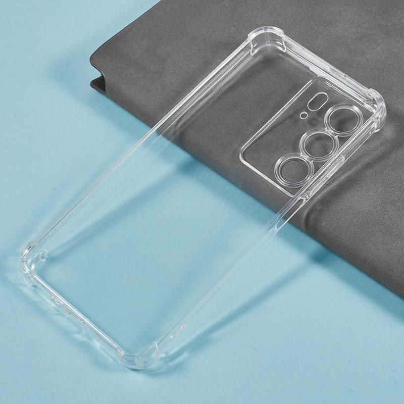 For Realme 14x 5G/C75 Phone Case Reinforced Four Corner Anti-Drop Clear TPU Cover