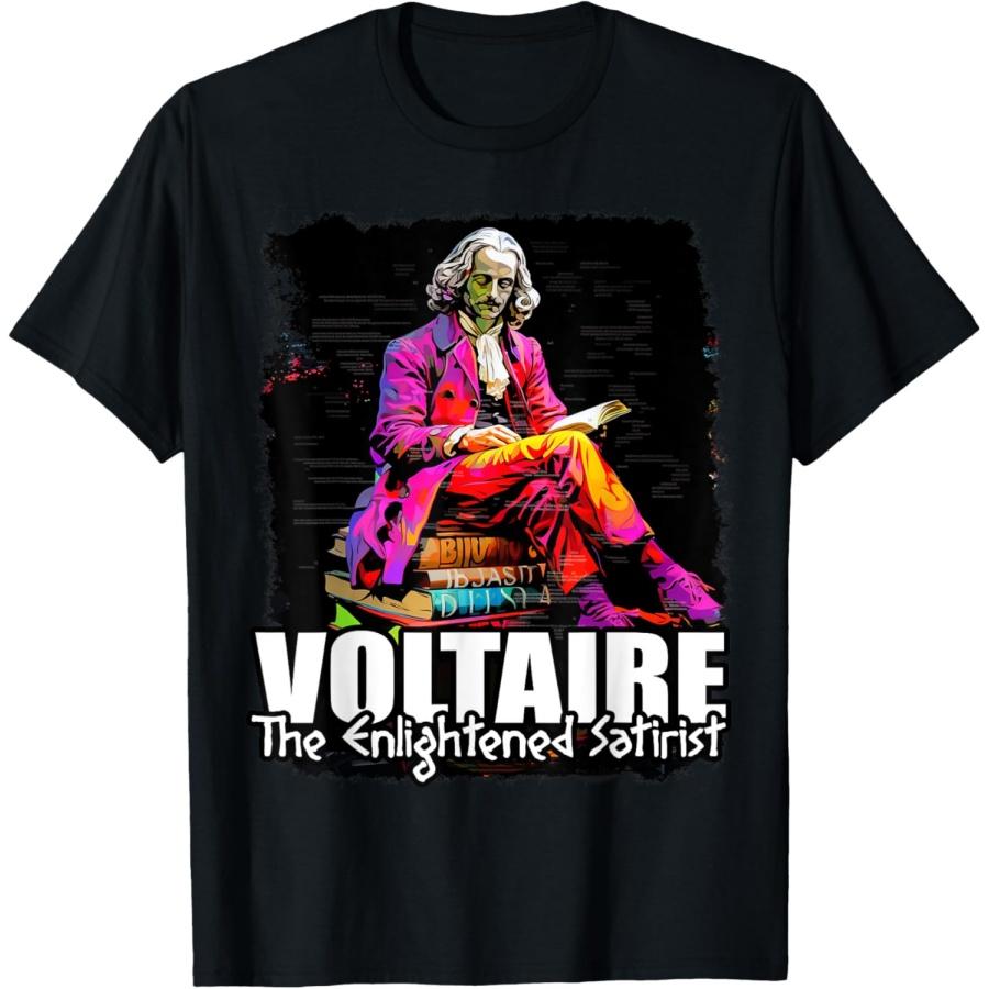 Voltaire Book T-Shirt XXXXXL чёрный