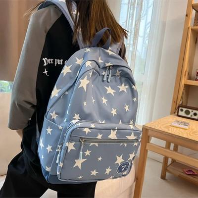 Star Backpack For Women Men 17 Inch Star Laptop Backpack College Bag Cute Travel Backpack Student Back To School Casual Bookbag