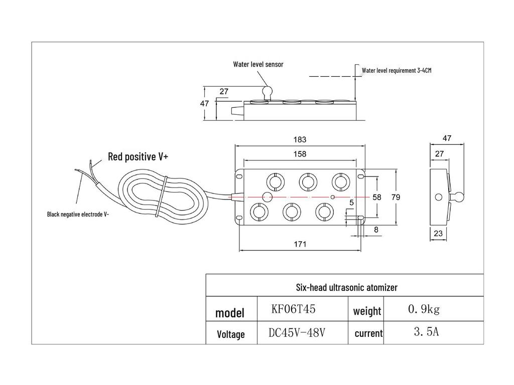 Placă de atomizare umidificator ultrasonic