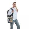 Behind The Curtain Boy - Banksy Street Art Mural Insulated Lunch Bag for Kids School Cooler Thermal Food Box Tote Lunch Boxes