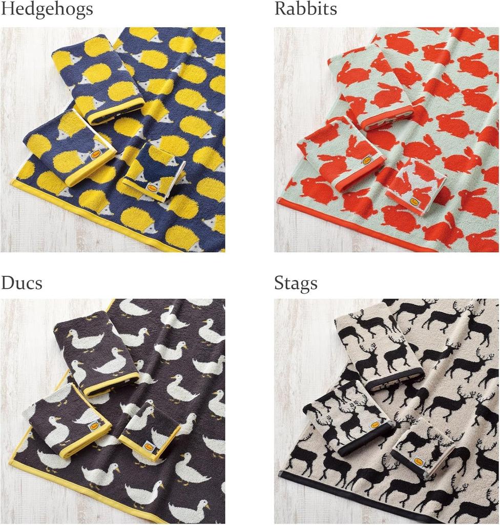 Marushin Face Towel Anorak 33 X 80cm Badgers 6025002300