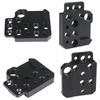 Aluminum Alloy Adapter Board with 1/4 3/8 Hole Cold Shoe Mount for DJI Ronin RS3 RS2 RSC2 SC S Gimbal Stabilizer Extension Plate