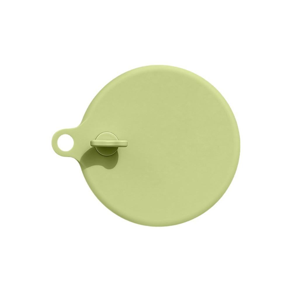 2PCS Heat-Resistant Tea Cup Lid Silicone Mug Cover Cup Accessories Dustproof Cup Lid  Beer Mug зелёный