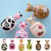 Cartoon Animal Children Toothbrush Holder Double Suction Cup Toothbrush Rack  Bathroom