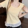 Navava U Neck Lace T shirT nT2350