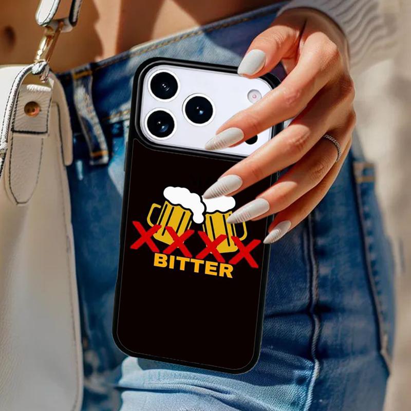 Beer Mug Beer Bubbles Phone Case For iPhone 17 Air 14 15 13 12 Max Cover For Apple 14 15 16 16e 11 Pro Max Plus Coque