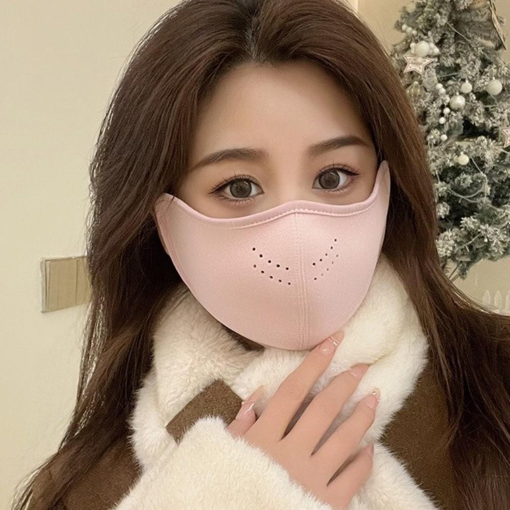 New Breathable Warm Mask Washable Dustproof Face Veil Face Mask Women