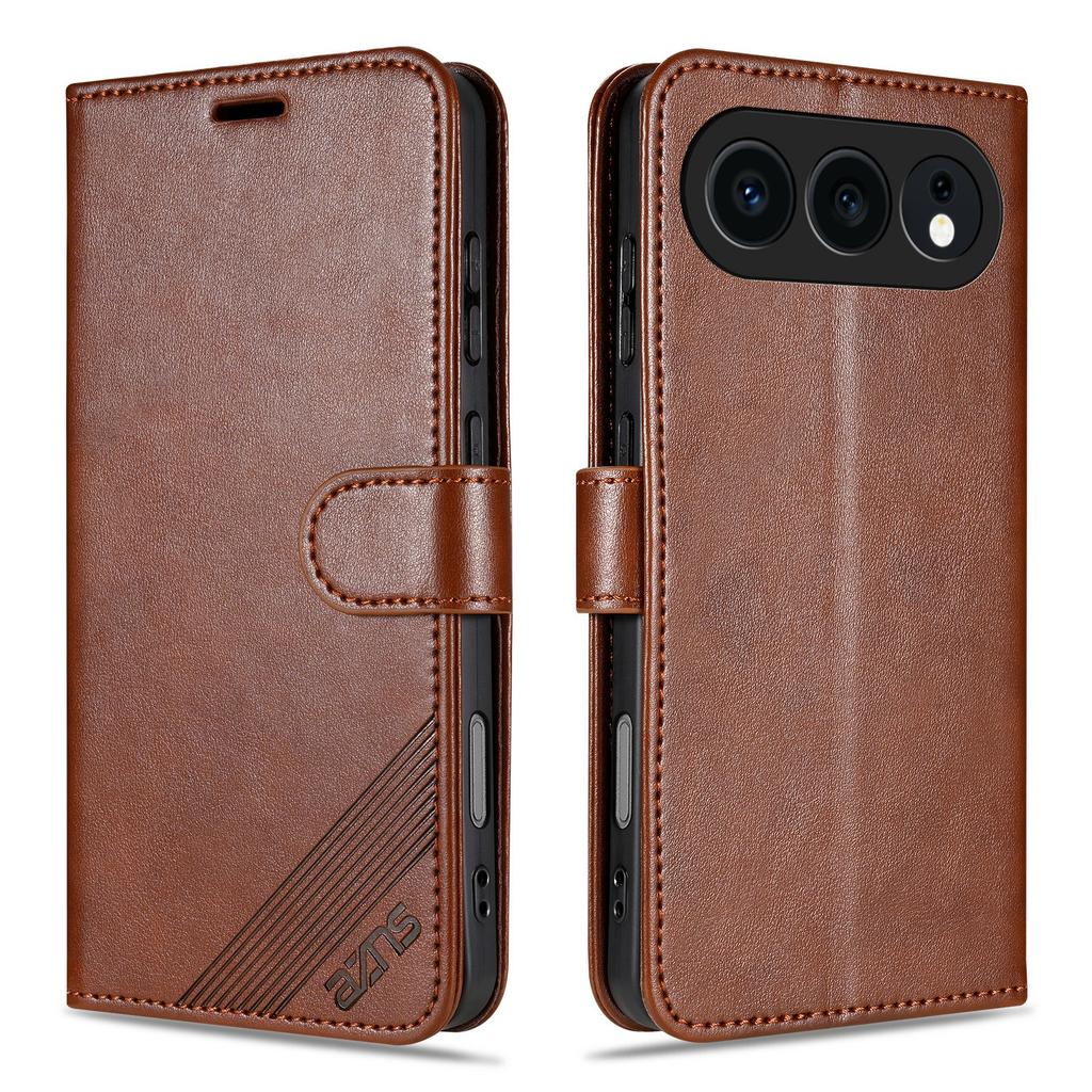 AZNS For Honor 500 5G Case Anti-Scratch PU Leather Stand Wallet Phone Cover