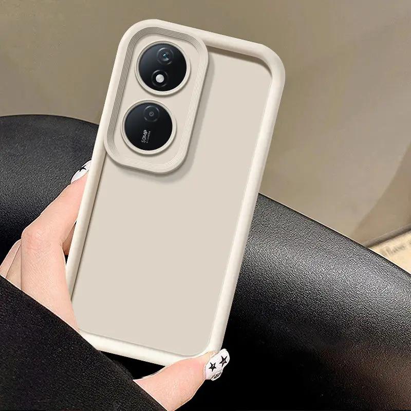 For Huawei Honor 90 Smart Case X7B 5G Phone Cases X7 90 Lite 50 70 Pro 80 SE X5 Plus Lens Protect Matte Cover Funda Coques Capa