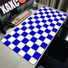 Black And White Checkered Mousepad Gamer Gaming Laptops Mausepad Mouse Pad Computer Mouse Ped Pc Accessories Rubber Mat Deskmat