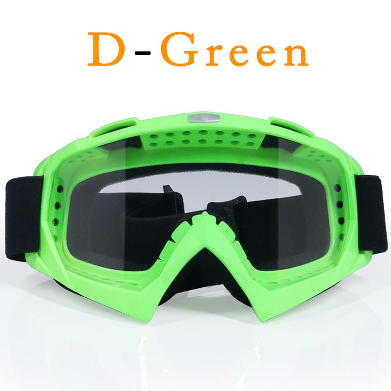 New Arrival High quality transparent Sport racing off road motocross goggles glasses motorcycle dirt bike Clear Lenses2
