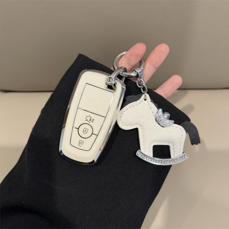 

Новый чехол для дистанционного ключа автомобиля из ТПУ, чехол для брелока Ford Mondeo Explorer Edge Expedition F-450 F-350 F150 Fusion Mustang Everest