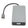 Hub-Adapter TypC auf HDMI-Kabel VGA-Konverter USB B0504 für Heim- und Büro-Monitor