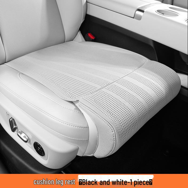 GM Perforated Cushion with Integrated Leg Rest for Car Interior Comfort