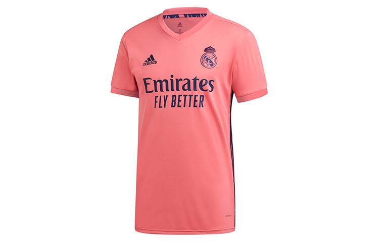 adidas 2020-2021 Real Madrid Away Short Sleeve Jersey GI6463 S