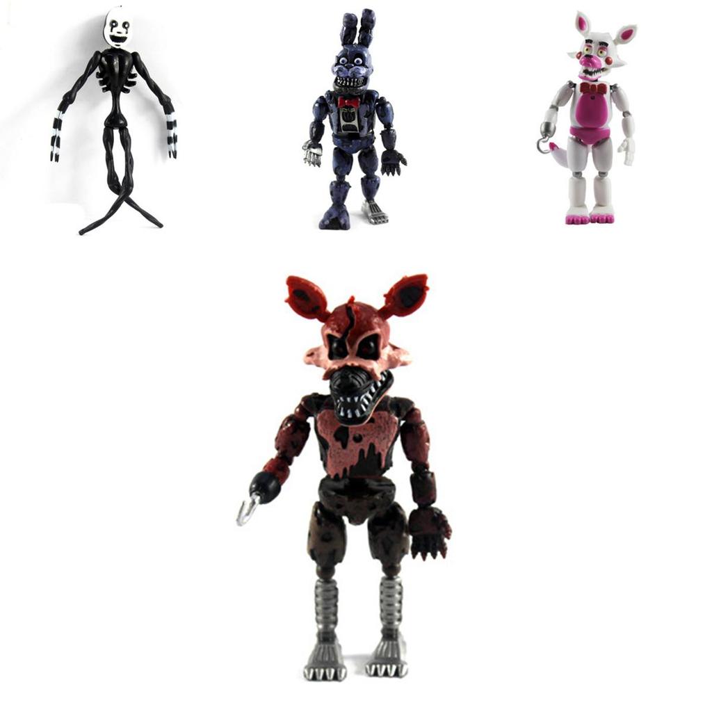 Boeiende 19cm Fnaf Five Nights At Freddy's 6 stuks Collectie Actiefiguren Voor Enthousiastelingen